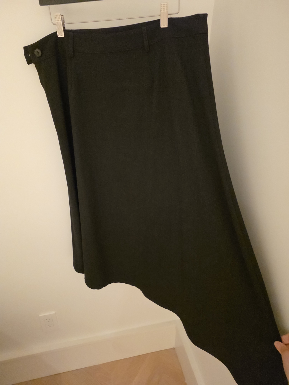 Zara Black Skirt with Branded Waist Label